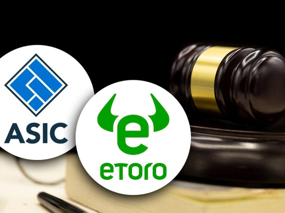 ASIC Úc kiện eToro