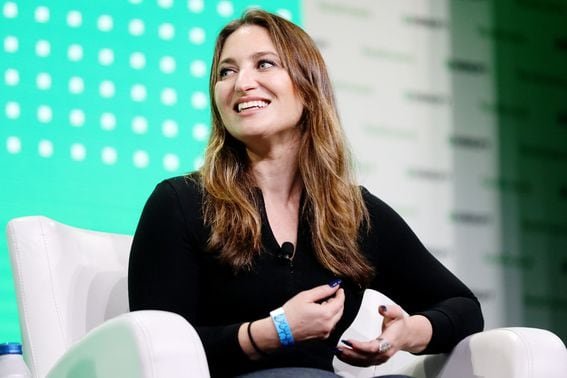 Mary-Catherine Lader, COO, Uniswap Labs (Kelly Sullivan/Getty Images cho TechCrunch)