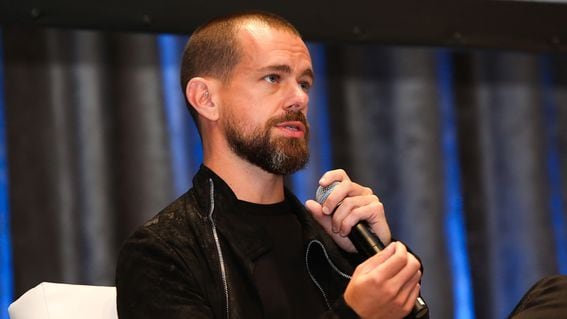 Jack Dorsey speaks at Consensus 2018 (CoinDesk)