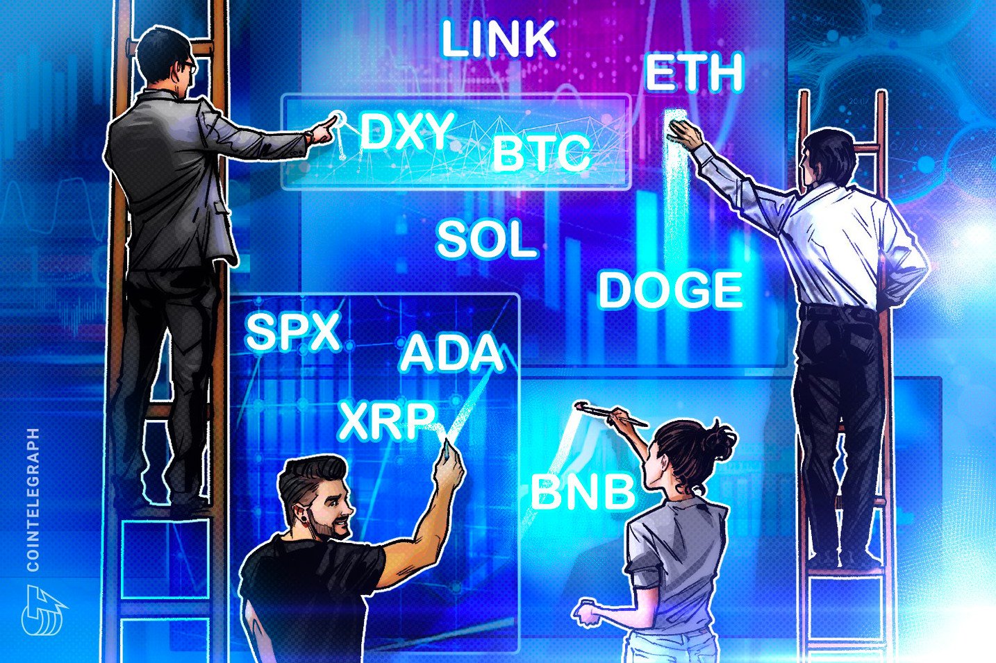 Phân tích giá 20/11: SPX, DXY, BTC, ETH, BNB, XRP, SOL, ADA, DOGE, LINK