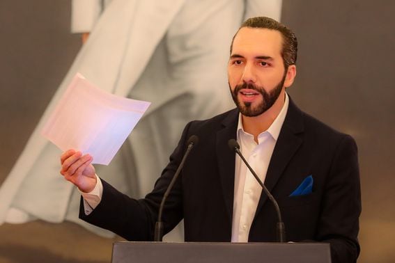 Tổng thống El Salvador Nayib Bukele (Tài liệu/Hình ảnh Getty)