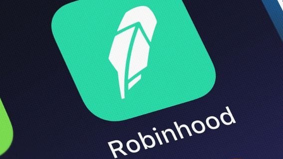 Ứng dụng Robinhood trên điện thoại thông minh (Shutterstock)