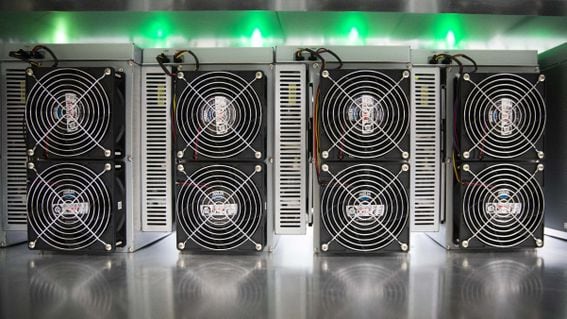 ASIC Miners (Sandali Handagama/CoinDesk)