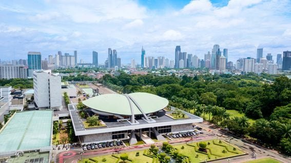 Tòa nhà quốc hội Indonesia (Shutterstock)