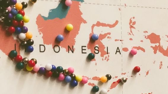 Bản đồ Indonesia (Jon Tyson/ Bapt)