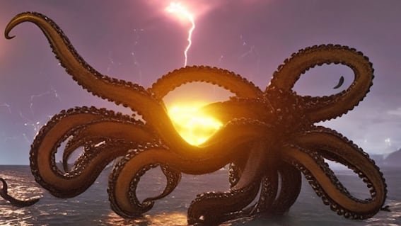 Kraken (DreamStudio/CoinDesk)