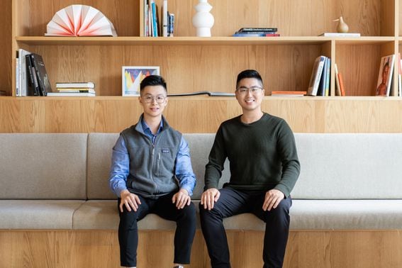 Sahara co-founders Sean Ren and Tyler Zhou (Sahara)