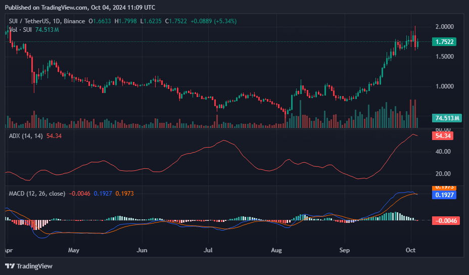 SUI price tanks after hitting a six-month high amid market volatility - 2