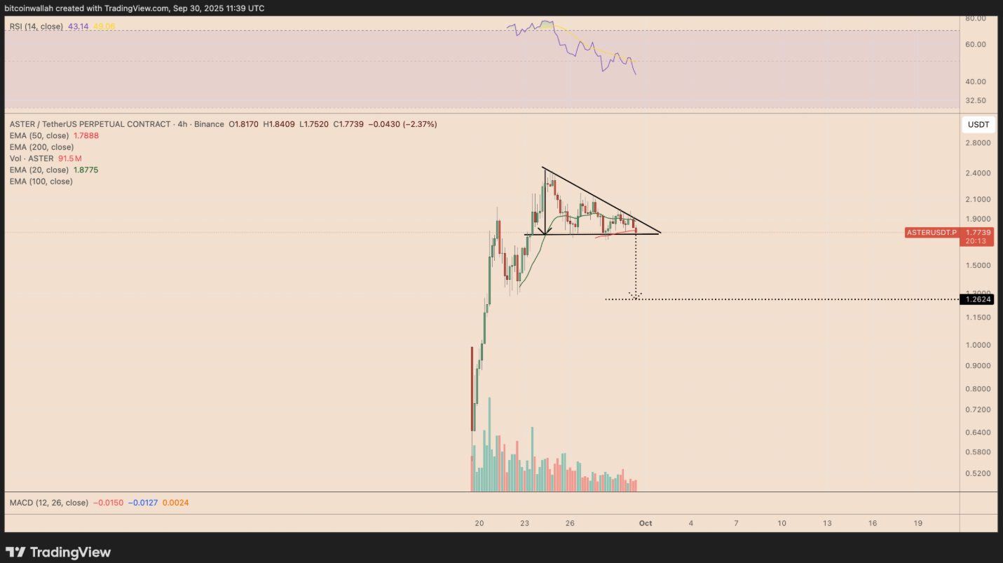 Giá Aster có thể tăng trở lại vào tháng 10 không?