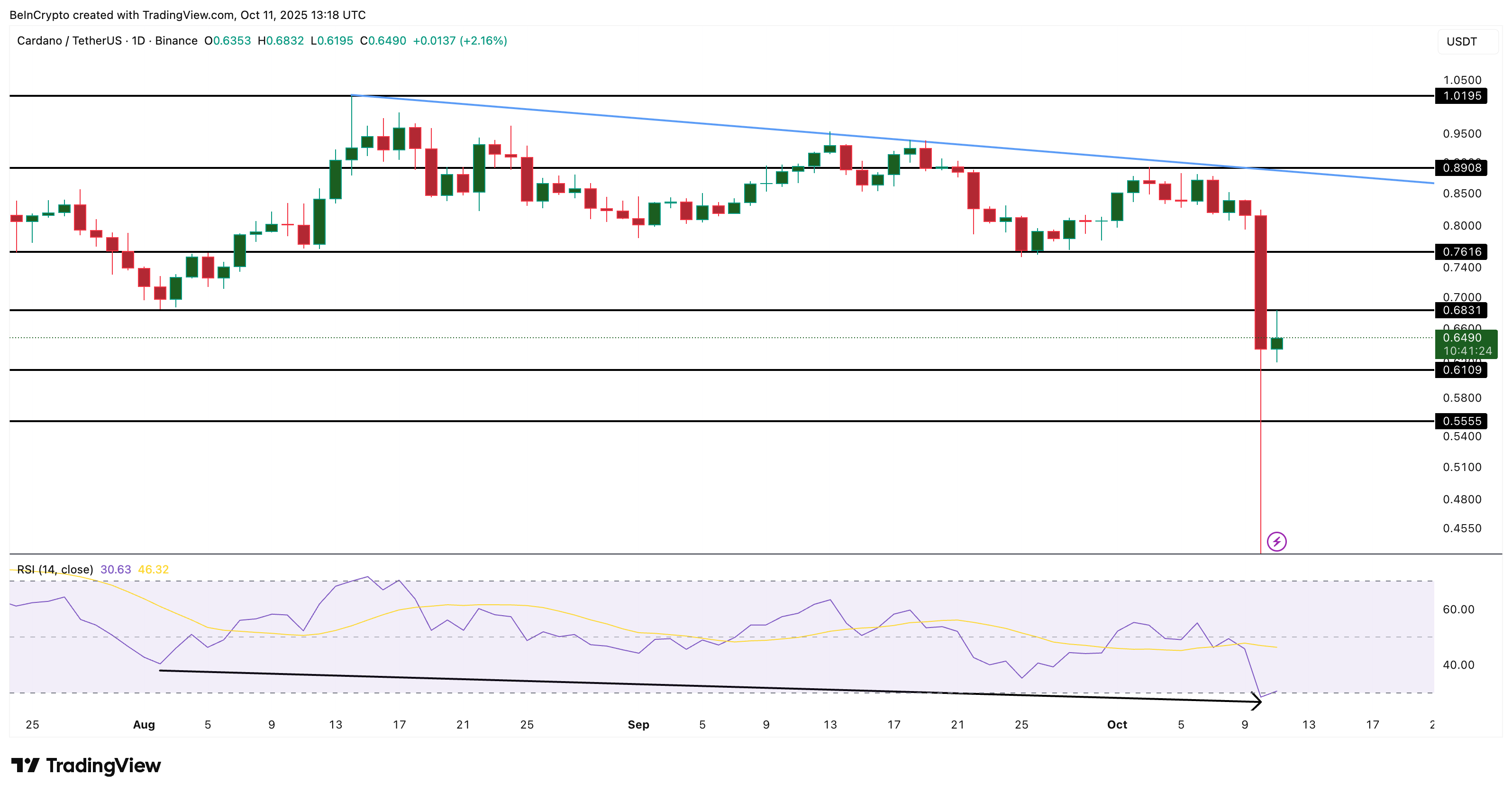 Cá voi và nhà đầu tư bán lẻ ủng hộ giá Cardano (ADA) phục hồi bất chấp tín hiệu giảm giá