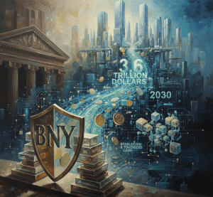 BNY dự kiến ​​stablecoin và tiền mặt mã hóa sẽ đạt 3,6 nghìn tỷ đô la vào năm 2030