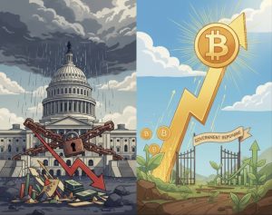 Bitcoin kỳ vọng tăng giá nếu chính phủ Mỹ kết thúc đóng cửa