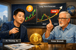 Ki Young Ju và Peter Brandt vừa đưa ra dự đoán trung và dài hạn về Bitcoin