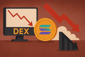 TVL và hoạt động DEX sụt mạnh, Solana đối mặt rủi ro nhu cầu yếu