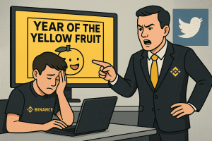 Binance đình chỉ nhân viên đăng quảng cáo memecoin “Year of the Yellow Fruit” lên X