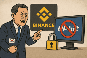 Hàn Quốc chỉ trích Binance chỉ phong tỏa 17% tài sản trong vụ hack Upbit