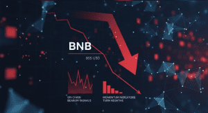 BNB suy yếu quanh 855 USD khi dữ liệu on-chain và chỉ báo động lượng ủng hộ phe gấu