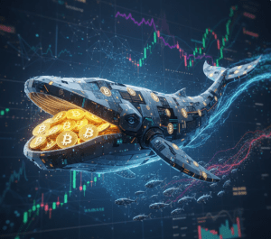 Cá voi Bitcoin tích lũy 47.500 BTC trong tháng 12, nhưng hành vi bán lẻ kìm hãm đà tăng