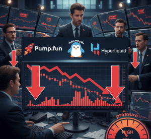 Pump.fun, Pudgy Penguins, Hyperliquid kéo dài chuỗi giảm sâu khi áp lực bán gia tăng