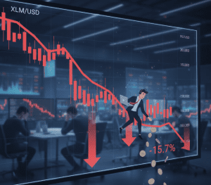 Stellar (XLM) trượt xuống dưới mốc 0,22 USD khi áp lực bán gia tăng rõ rệt