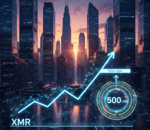XMR áp sát mức cao nhất năm khi động lực tăng giá củng cố kỳ vọng bứt phá 500 USD
