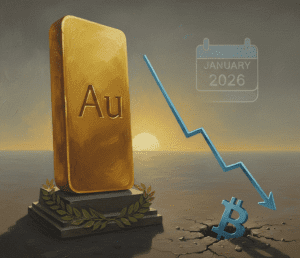 Giá Bitcoin tụt hậu so với vàng vào đầu năm 2026: 5 lý do thúc đẩy sự thay đổi này