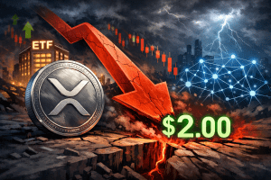Giá XRP giảm xuống 2 đô la bất chấp nhu cầu ETF và mạng lưới mạnh mẽ