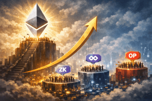 Số lượng địa chỉ hoạt động hàng ngày trên Ethereum vượt qua tất cả các mạng Layer-2