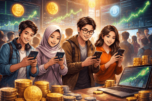 Indonesia có 20 triệu nhà đầu tư crypto, giao dịch giảm nhưng lực cầu vẫn mạnh