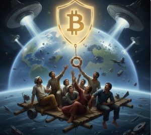 Bitcoin – phao cứu sinh khi thế giới đối mặt cú sốc người ngoài hành tinh