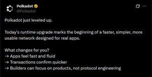 Nền tảng hợp đồng thông minh của Polkadot đã hoạt động nhưng tại sao giá DOT vẫn bị kẹt?