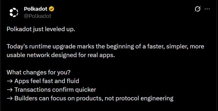 Nền tảng hợp đồng thông minh của Polkadot đã hoạt động nhưng tại sao giá DOT vẫn bị kẹt?