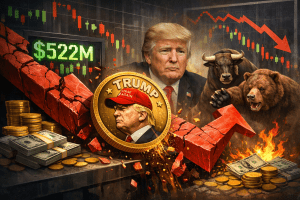 Vì sao token TRUMP tiếp tục giảm giá dù khối lượng giao dịch đạt 522 triệu đô la?
