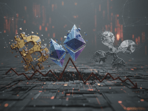 Dự đoán giá TOP 3 tiền điện tử: BTC, ETH và XRP tiếp tục suy yếu khi đà giảm giá tiếp diễn
