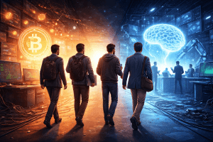 Crypto bước vào “vùng rủi ro 16 ngày” khi nhân sự cấp cao chuyển hướng sang AI