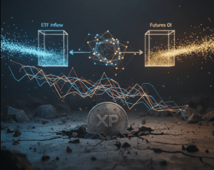 XRP chật vật dưới các đường EMA chủ chốt dù dòng tiền ETF và OI ổn định