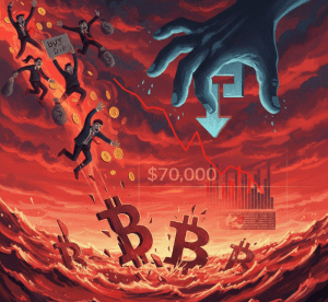 Santiment: Đợt giảm giá của Bitcoin có thể chưa kết thúc khi nhà đầu tư bán lẻ tăng cường mua dip dưới 70.000 đô la