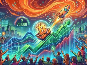 Santiment: Bitcoin lại rơi vào “vùng FOMO” sau khi vượt mốc 70.000 đô la