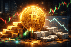 Bitcoin giao dịch gần 80.000 USD, chứng khoán Mỹ tăng điểm