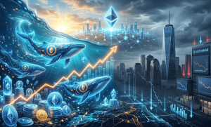 Ethereum đối mặt nghịch lý: Cá voi gia tăng tích lũy, nhu cầu từ Mỹ suy yếu