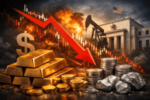 Lý giải đợt bán tháo Vàng và Bạc: cú sốc lạm phát lấn át nhu cầu trú ẩn