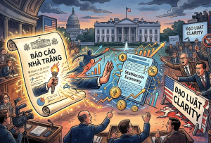 Báo cáo Nhà Trắng thách thức lập luận cấm lợi suất stablecoin giữa lúc tranh luận Đạo luật CLARITY