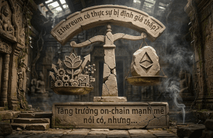 Ethereum có thực sự bị định giá thấp? Tăng trưởng on-chain mạnh mẽ nói có, nhưng…