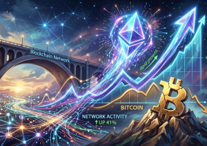 Ether chính thức vượt mặt Bitcoin khi hoạt động mạng lưới Ethereum tăng vọt 41% chỉ trong một tuần