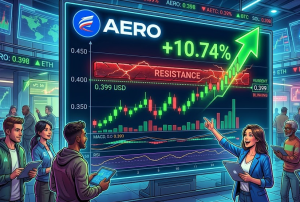 Aerodrome tăng 10,74% – AERO hiện cần một cú bứt phá dứt khoát trên mốc 0,399 USD