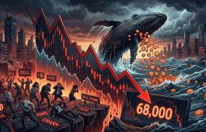 Bitcoin giảm về 68.000 USD khi nhu cầu yếu và cá voi bán tháo