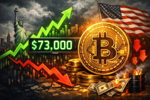 Bitcoin chạm mốc 73.000 USD khi dữ liệu CPI Mỹ hạ nhiệt bất chấp giá xăng tăng kỷ lục 60 năm