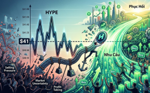 Hyperliquid vật lộn quanh mốc 41 USD: Vì sao sự phục hồi của HYPE phụ thuộc vào nhu cầu