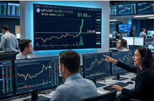 Lighter tăng vọt 12% sau lệnh mua 2,5 triệu token: Liệu LIT có giữ vững trên 1 USD?