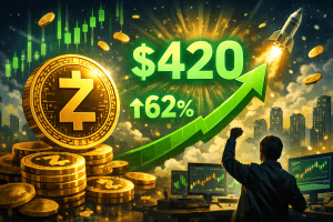 Zcash (ZEC) có thể tăng lên 420 USD sau đợt tăng giá 62% trong tuần, trader dự đoán